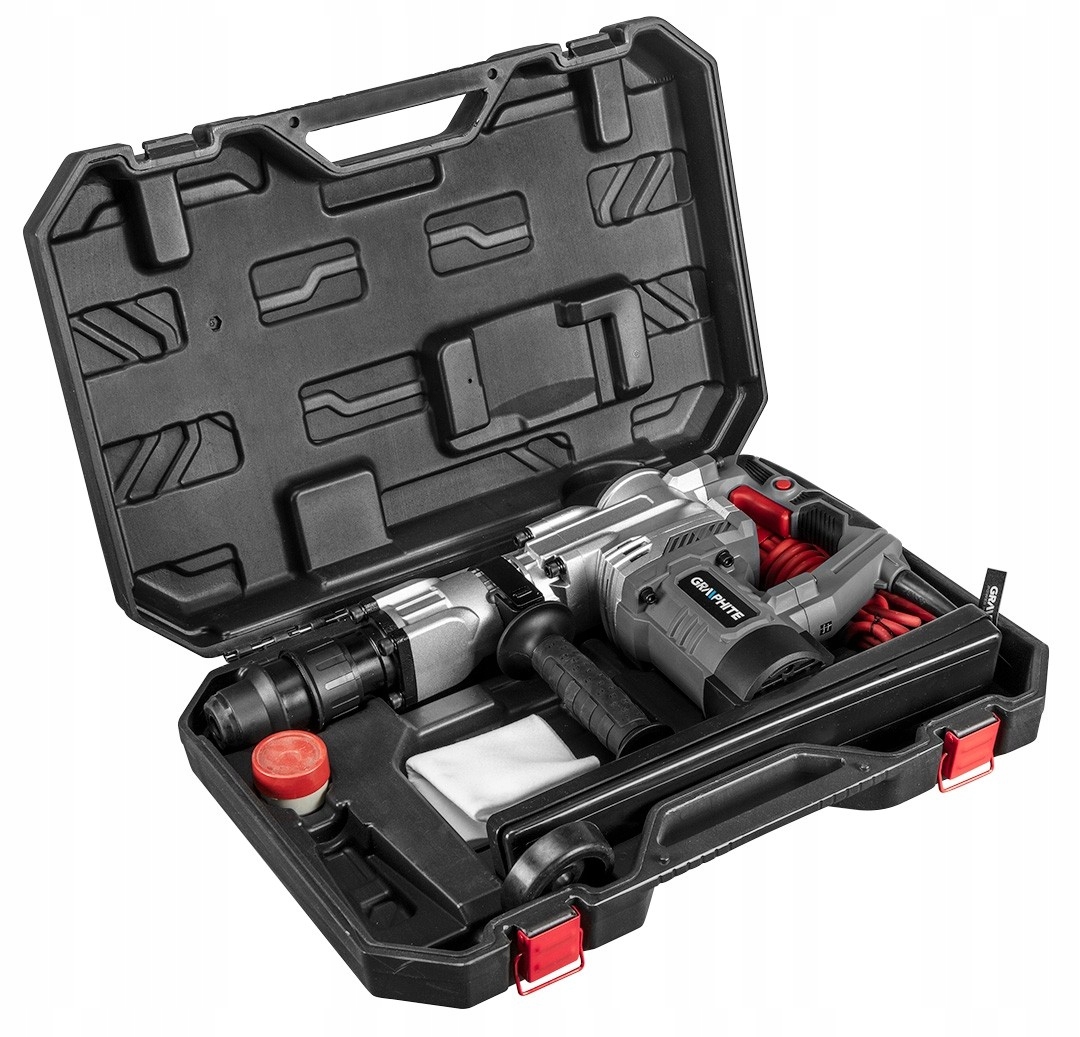 GRAPHITE MŁOT WYBURZENIOWY UDAROWY SDS-MAX 1300W Marka Graphite