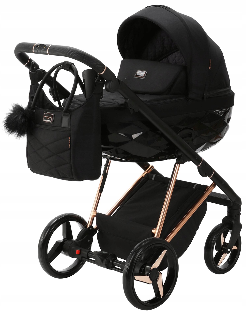 WÓZEK ADAMEX QUANTUM SPECIAL EDITION CYBEX ATON S2 3w1 kol. TK 619 SE Marka Adamex