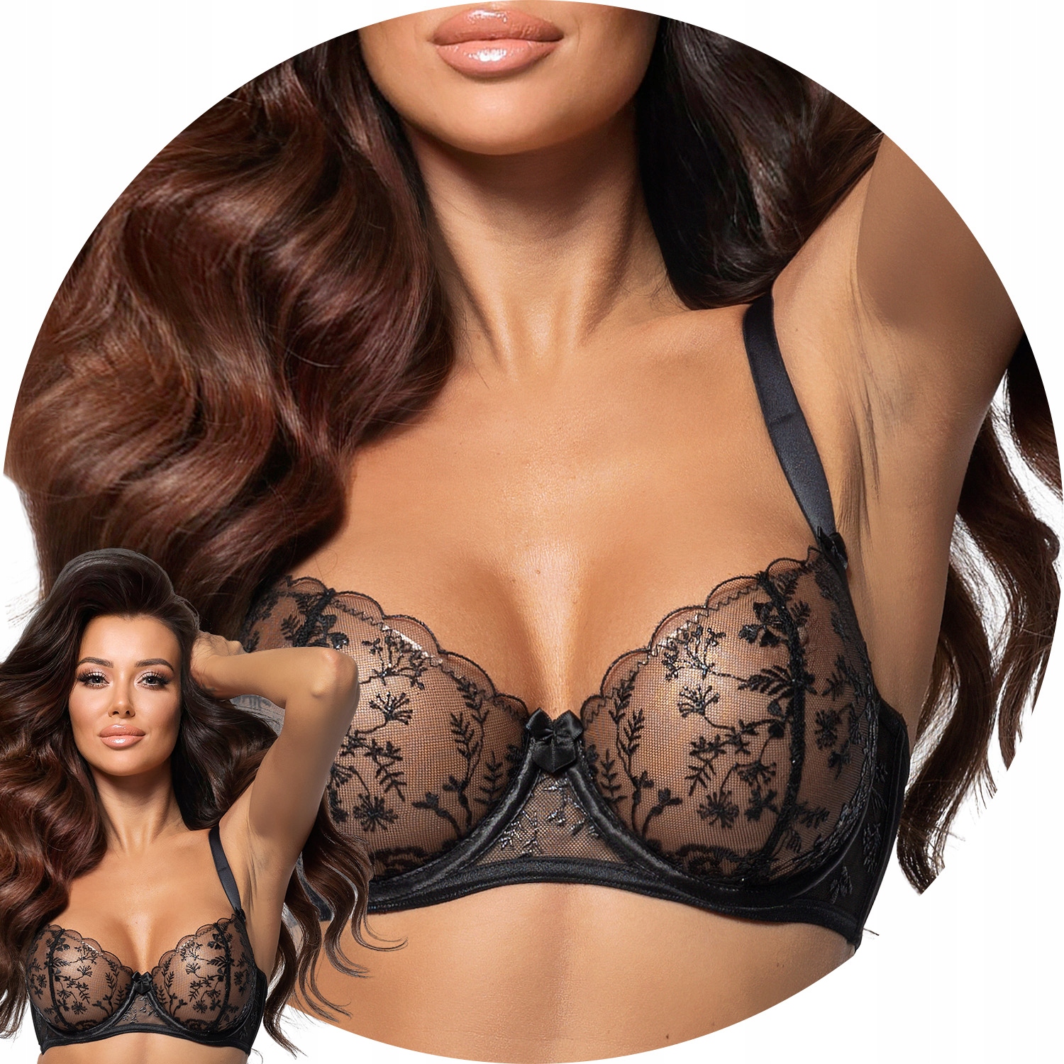 Axami V-10791 Měkká podprsenka černá 75E