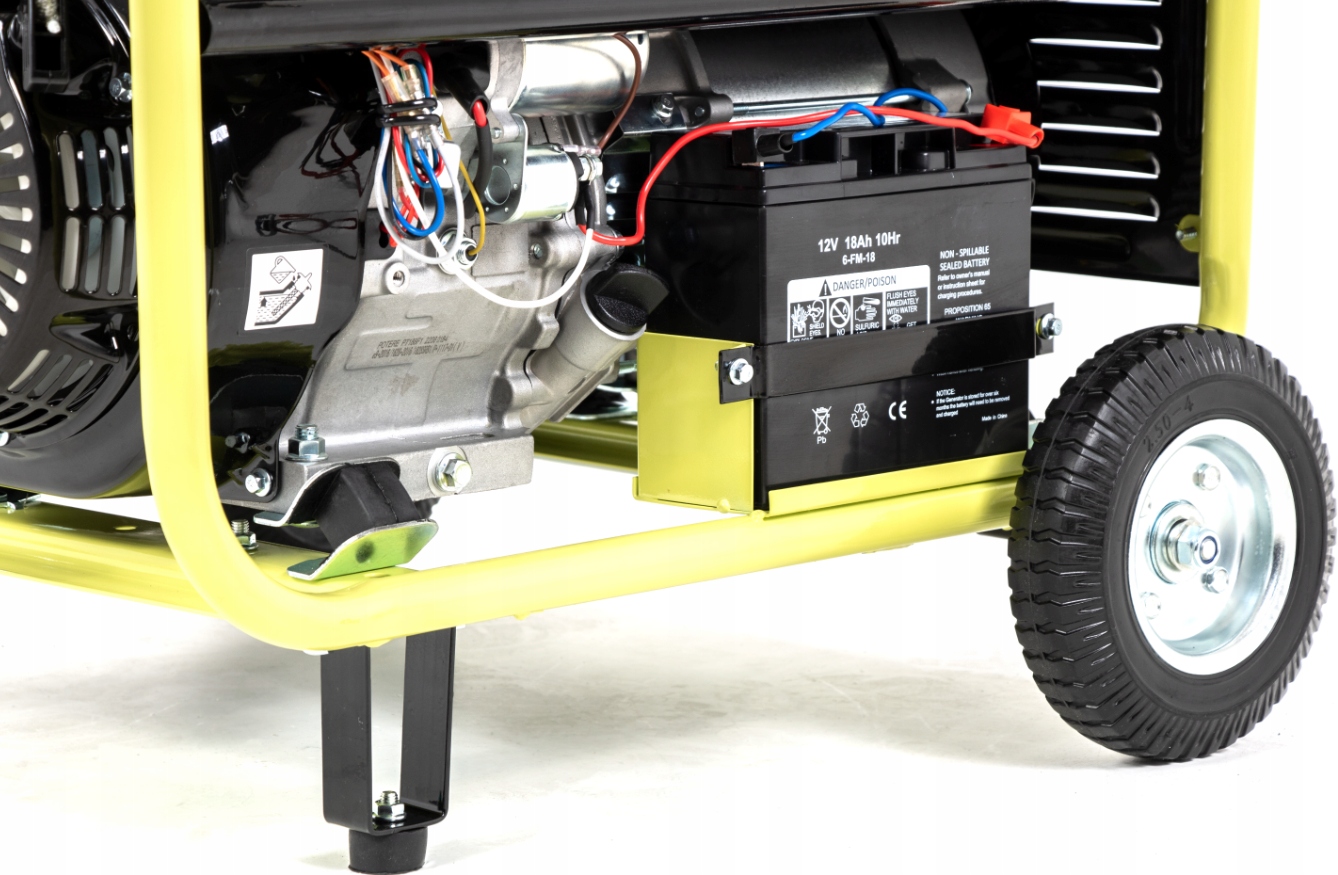 AGREGAT GENERATOR PRĄDOTWÓRCZY G5500T 400V AVR 5,5 Rodzaj przenośny