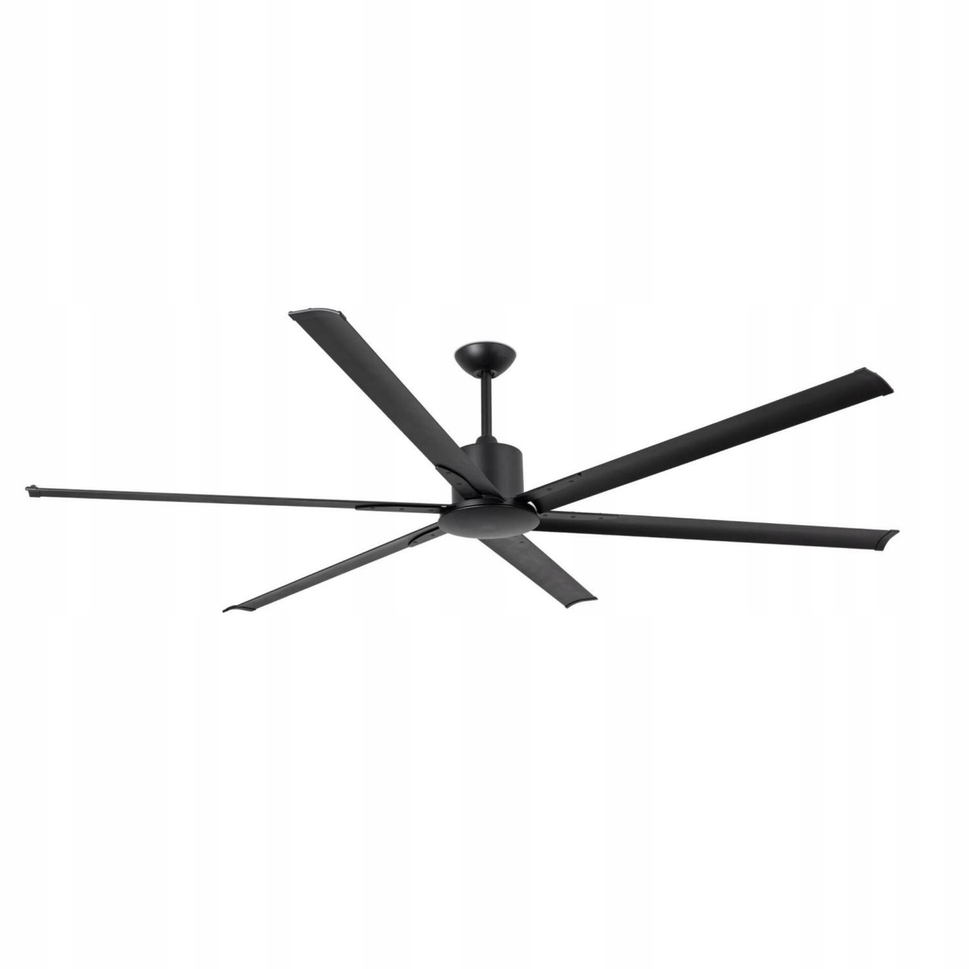 Faro Andros XL čierny stropný ventilátor, DC motor, XXL, 6 rýchlostí, diaľkov