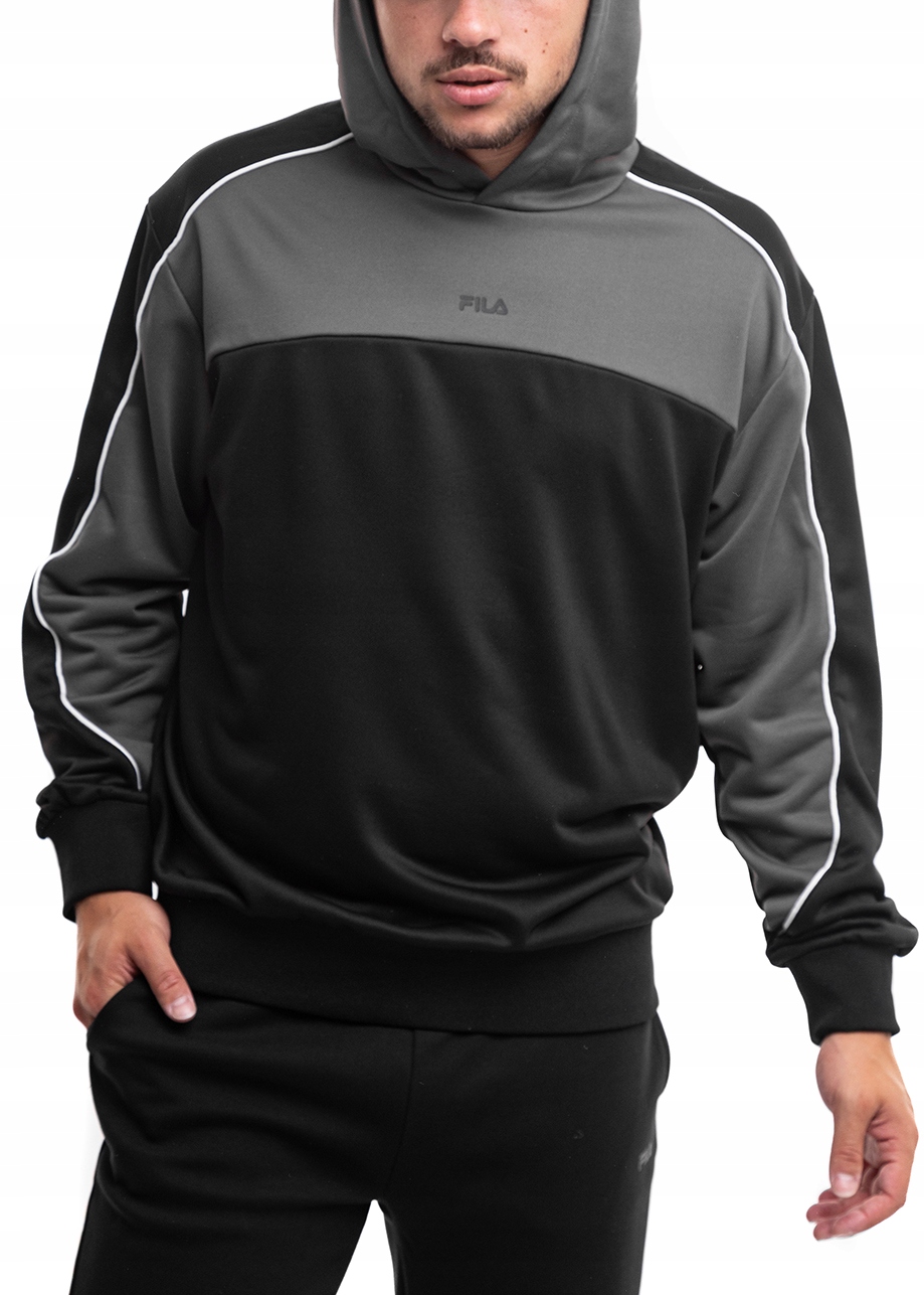 Pánská Mikina S Kapucí Fila Volná sportovní tepláková mikina s kapucí vel. M