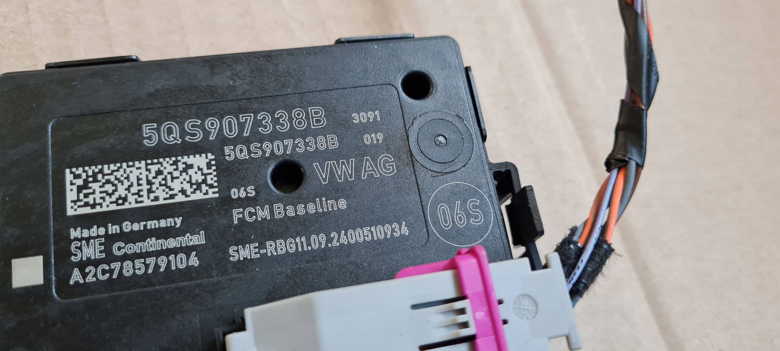 S3 8Y A3 LIFT module control unit GATEWAY 5QS907338B