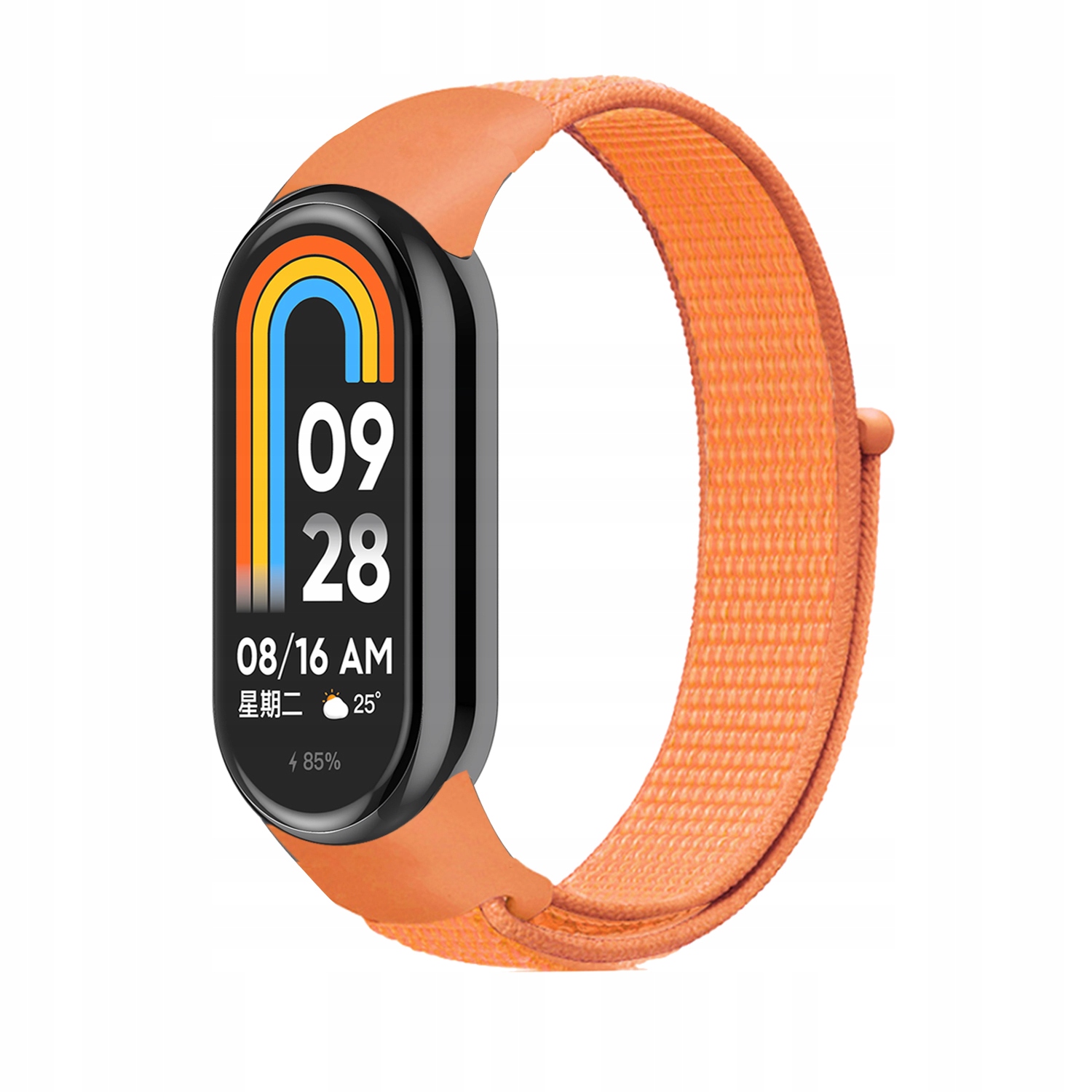 

Pasek Nylonowy Do Xiaomi MI Band 8 Pomarańczowy
