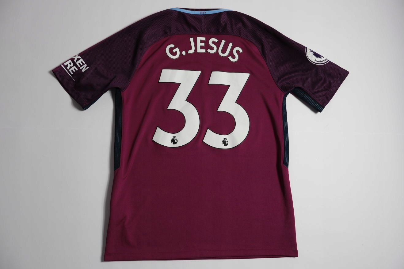 MANCHESTER CITY__NIKE__2017-18 AWAY SHIRT G. JESUS 33__M Marka Nike