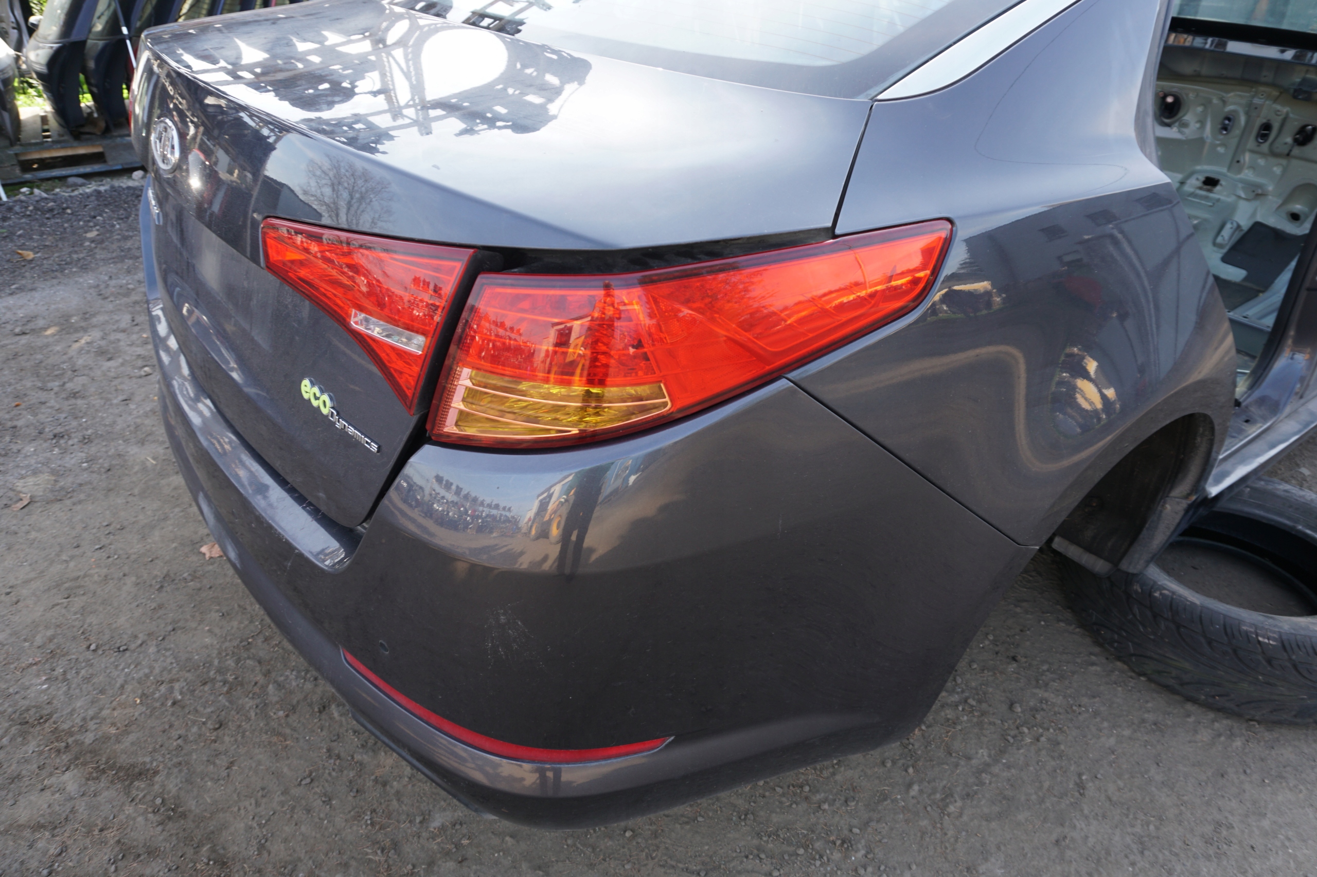 KIA OPTIMA KLAPA BAGAZNIKA BLOTNIK PAS TYL ABT Typ samochodu Samochody osobowe