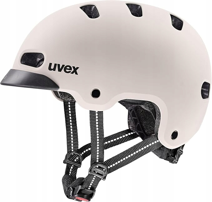 Dětská cyklistická přilba Uvex 4kidz Warm Grey Matt S 51-55 cm