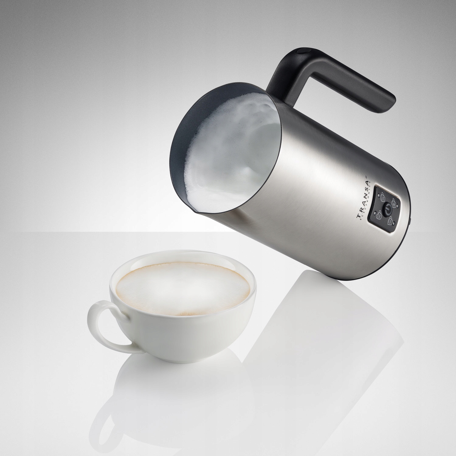 Spieniacz do mleka z PODGRZEWACZEM 2 MIESZADEŁKA 4 TRYBY SPIENIANIA 500W EAN (GTIN) 5904933521777