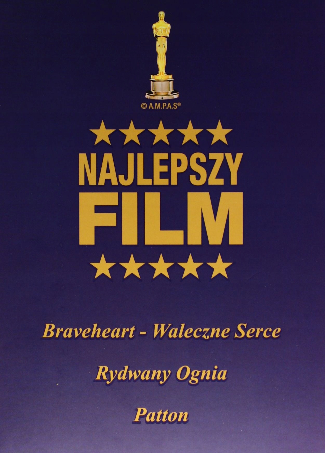 Waleczne Serce, Rydwany Ognia, Patton [box] [3DVD]