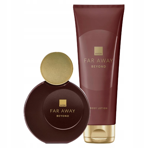 Avon Kosmetická sada Far Away Beyond parfém 50 ml balzám 125 ml