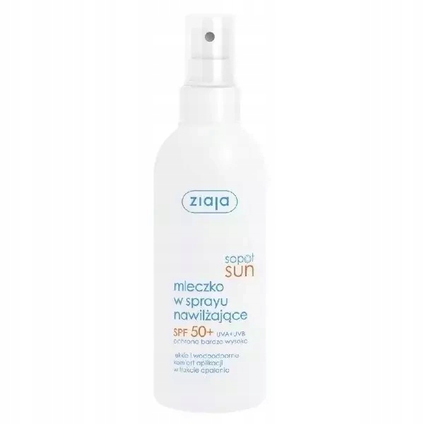 Ziaja Sopot Sun Mléko ve spreji na opalování SPF50