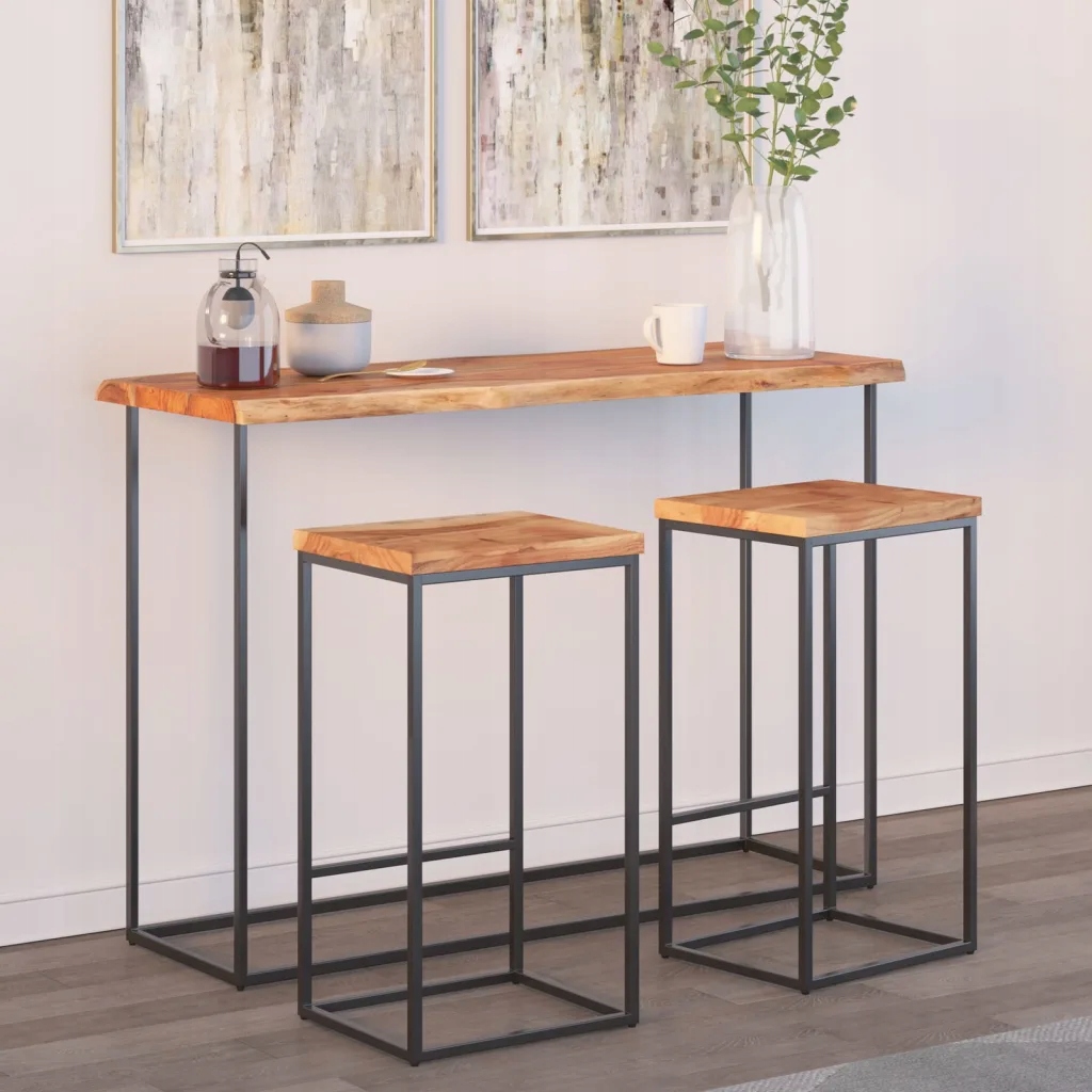 vidaXL Stolní deska 110x40x2,5 cm obdélník masivní akácie živá hrana