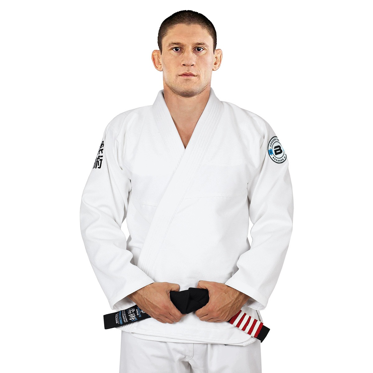 Bluza Breaker 2.0 do kimona Bjj (Biała) A4 Ground Game