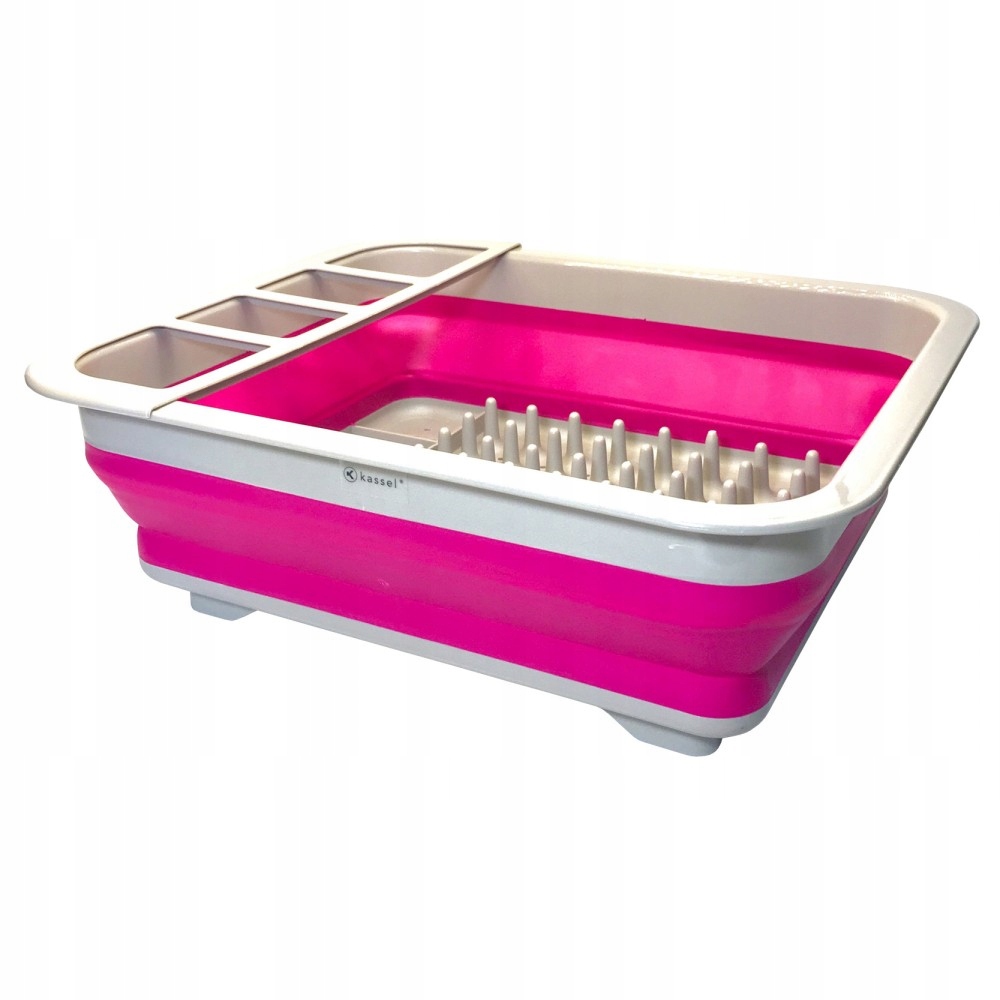 SKŁADANA SUSZARKA OCIEKACZ DO NACZYŃ KASSEL 2KOLOR