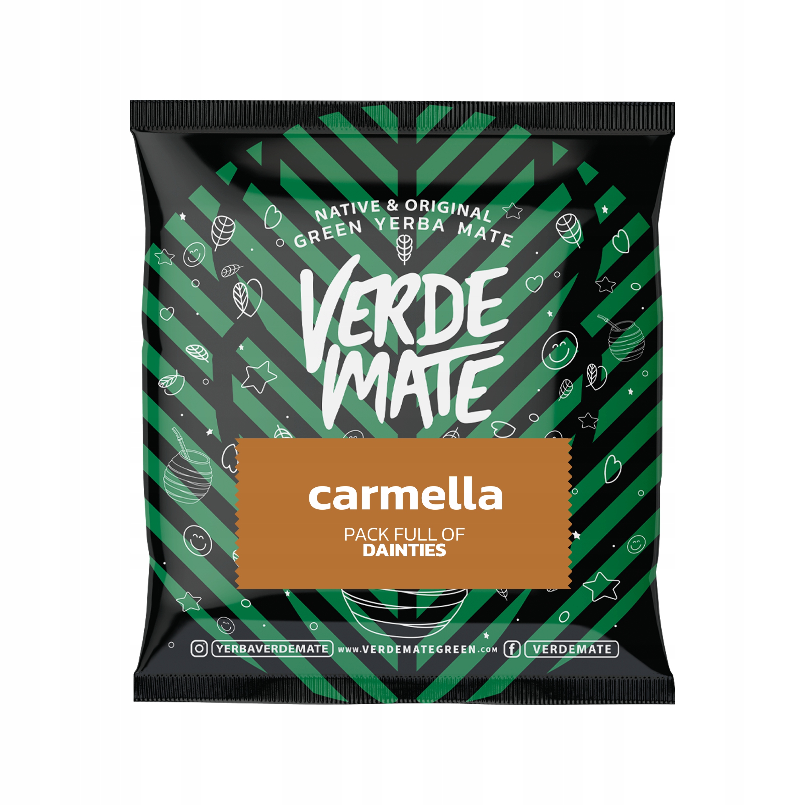 Levně 9 x Verde Mate Green Carmella Tostada 50 g
