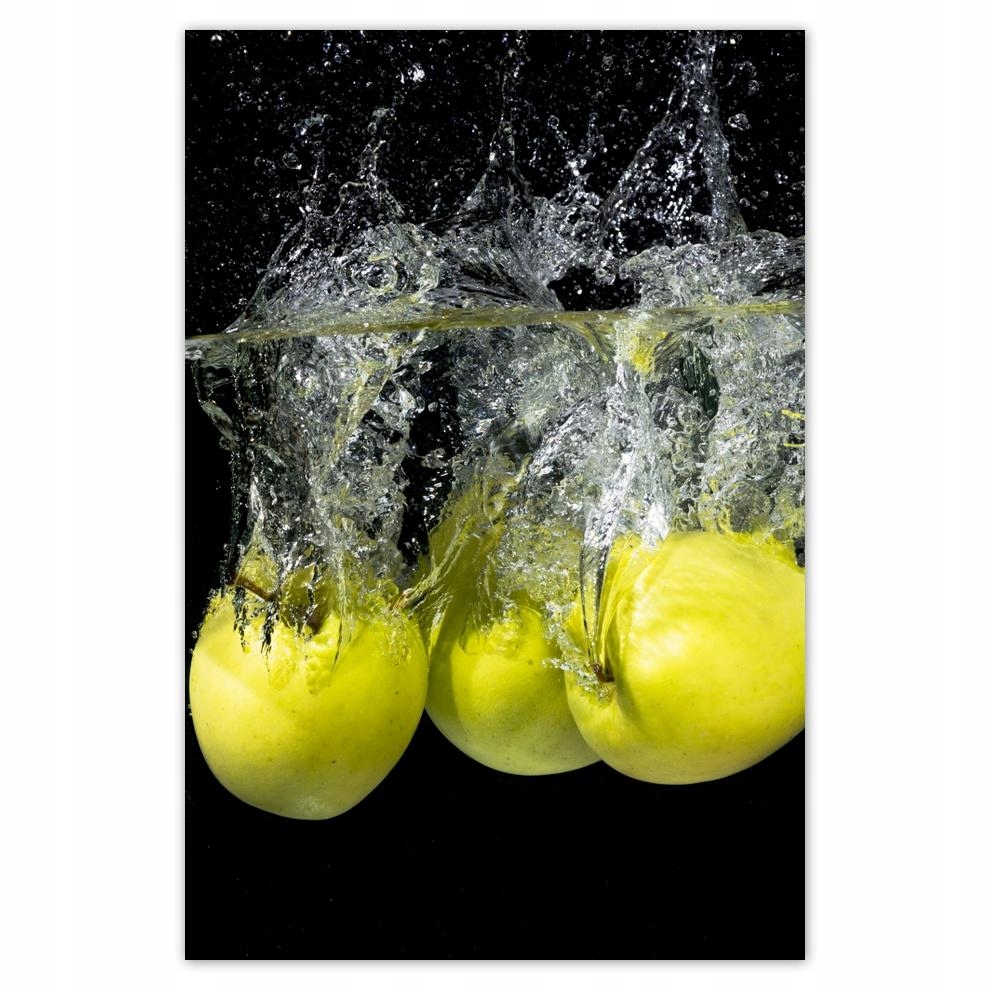 

Plakat 62x93 Zielone jabłuszka