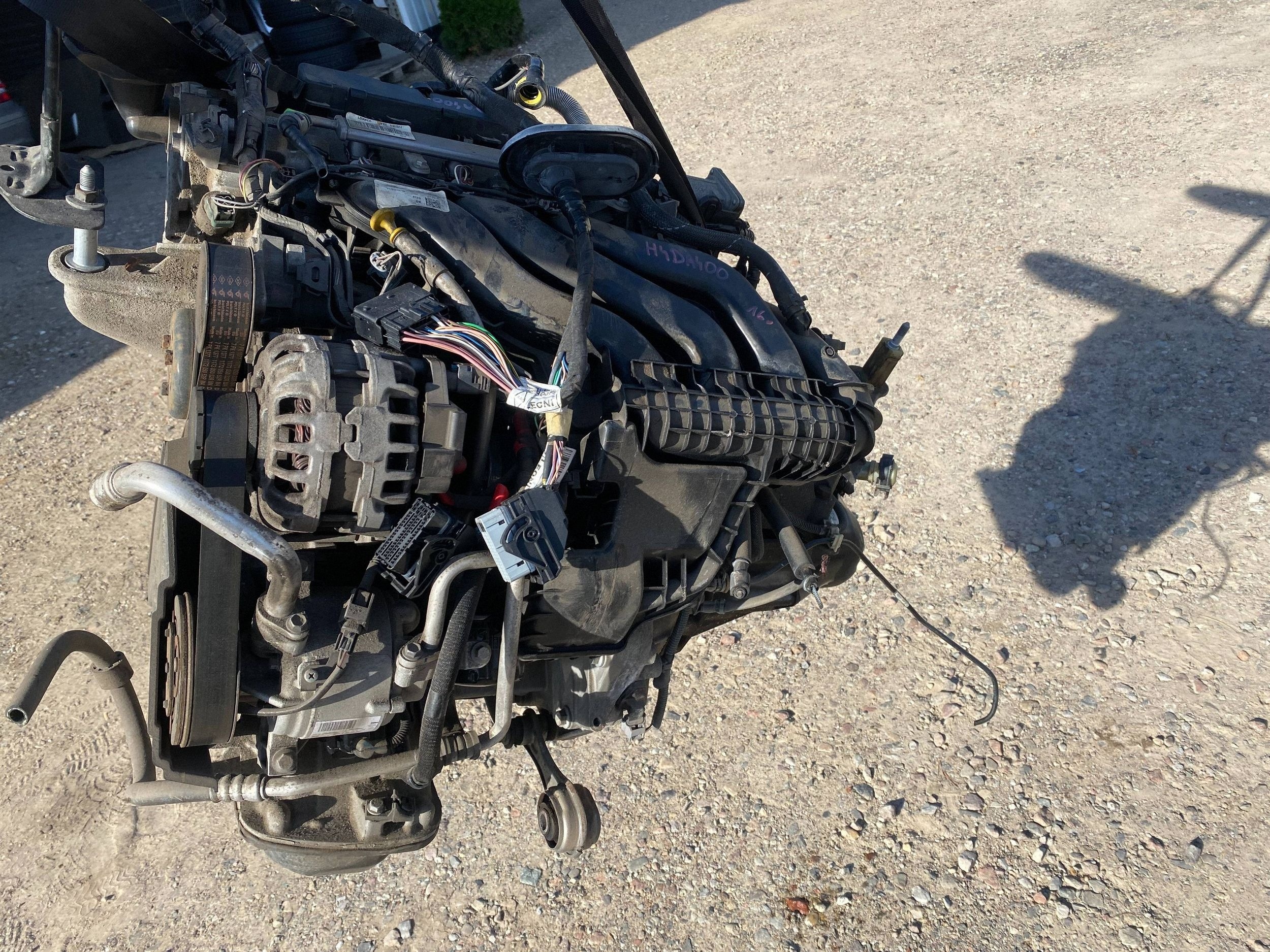 RENAULT TWINGO III SMART 453 1.0 complete engine gearbox, H4DA400