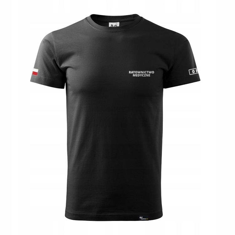 

KM20f - XL / Koszulka Ratownictwo Medyczne nadruk