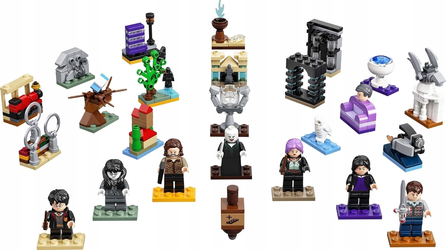 Адвент-календарь LEGO Harry Potter 76404 2022, 7 минифигурок и настольная игра, от 7 лет — фото 3