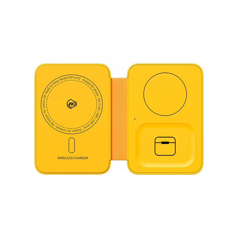 Wekome WP-U172 Bezdrátová nabíječka 3v1 s MagSafe pro iPhone, Apple Wat