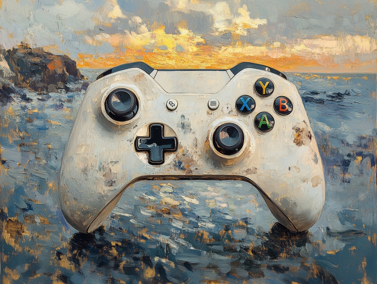 Obraz Na Plátně Canvas Gaming Hra Gamer Pc Konzola Kontroler Pad 100x75
