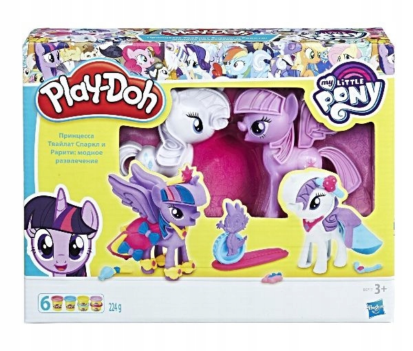 

PlayDoh My Little Pony Ciastolina Stylowe Kucyki