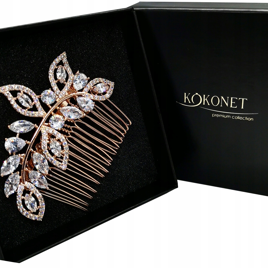 Svatební hřeben Rose, kvalita, záruka Křišťály