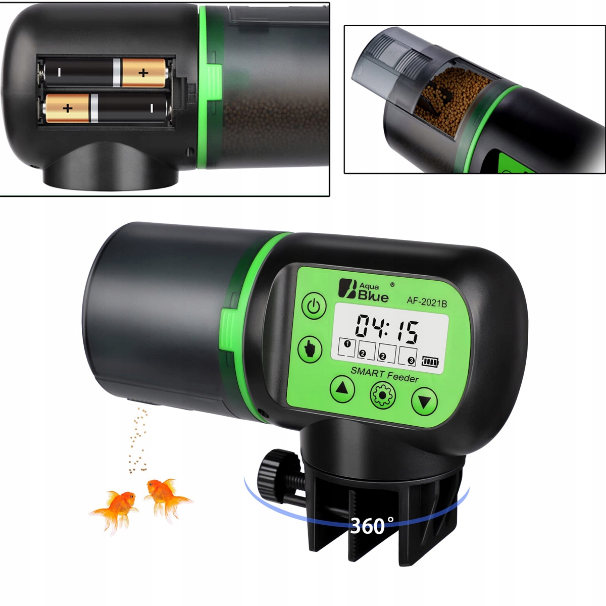 Automatický Krmivíč Do Akvária 200 ML Dávkovač Pohárem