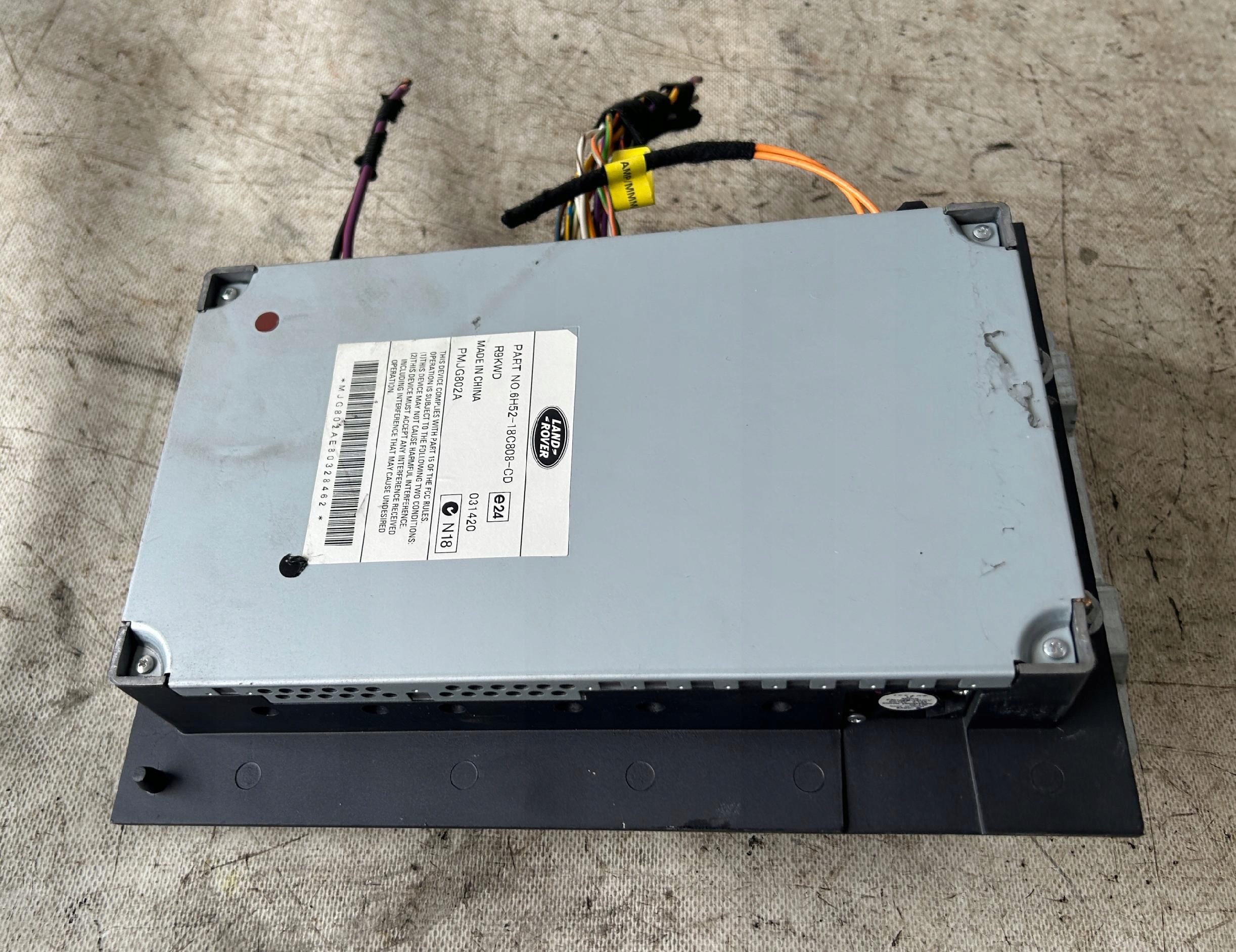 amplifier AUDIO JAGUAR XF X250 6H52-18C808-CD