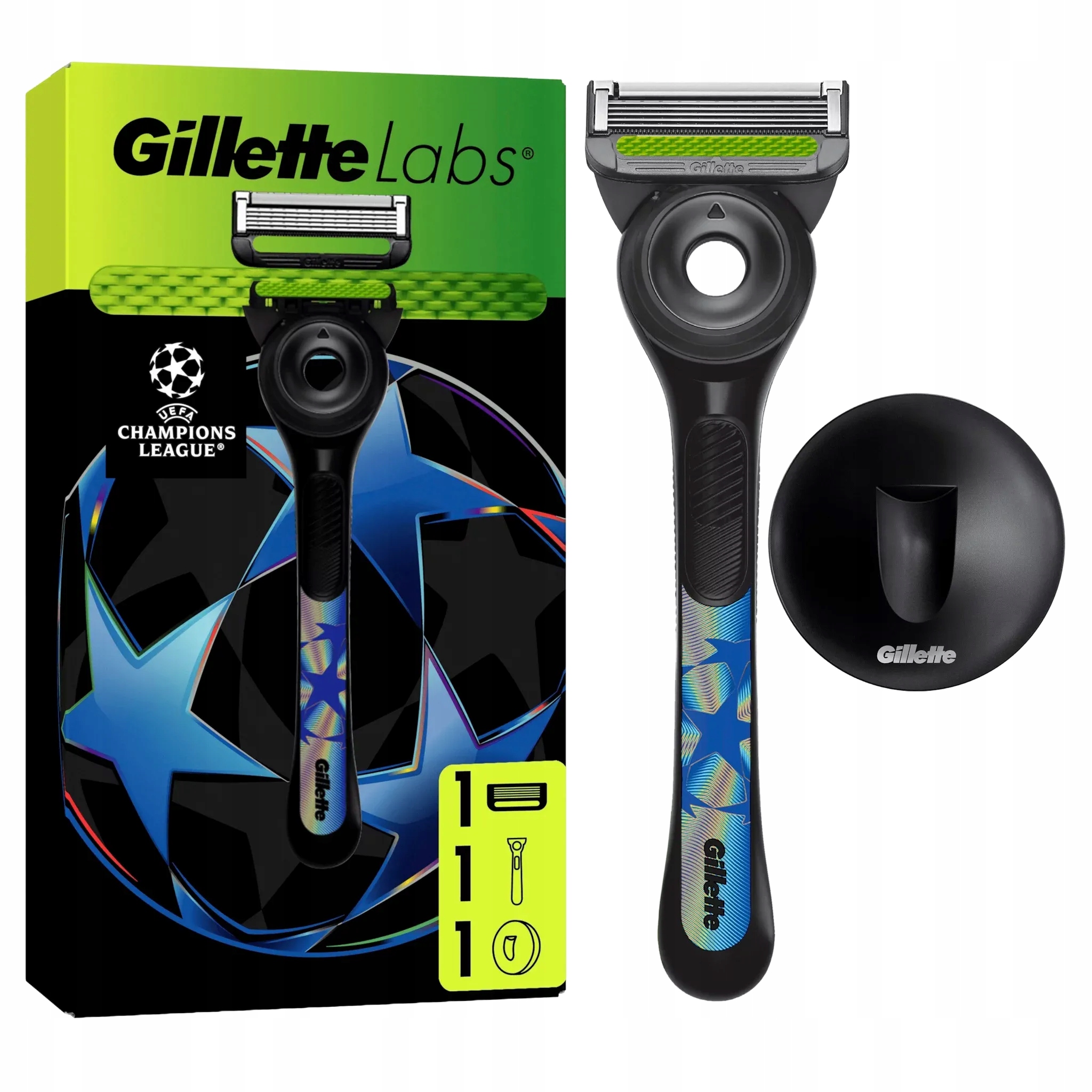 Gillette Labs „uefa Champions League” Maszynka na wkłady do golenia 1 szt.