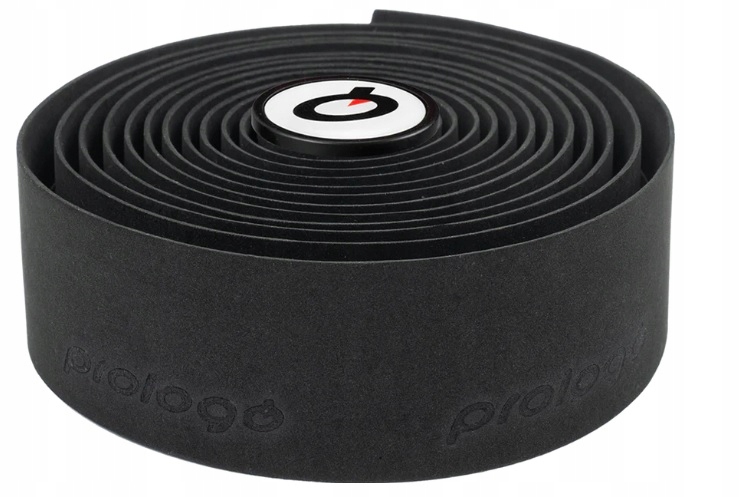 Owijka na kierownicę szosową Prologo Doubletouch podwójny korek czarny mat