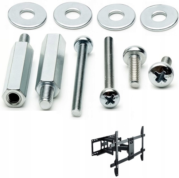 Sony Bravia sada šroubů, montážní balíček pro nástěnný držák televizoru