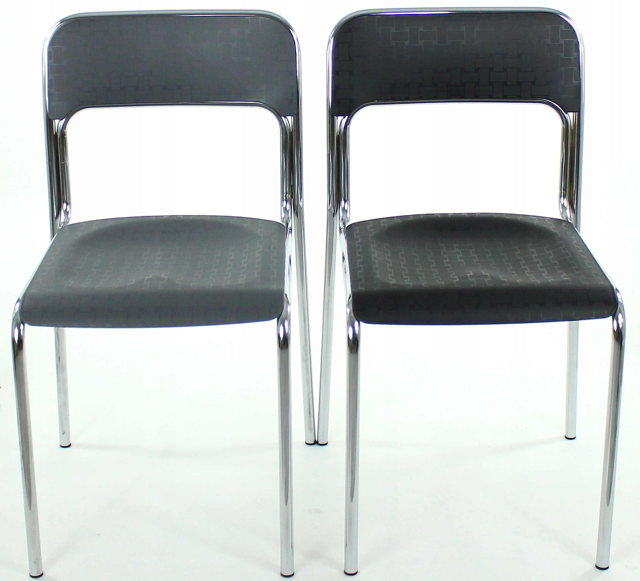 KRZESŁO METALOWE PLASTIKOWE CORTINA CZARNE NOWY ST Materiał obicia brak