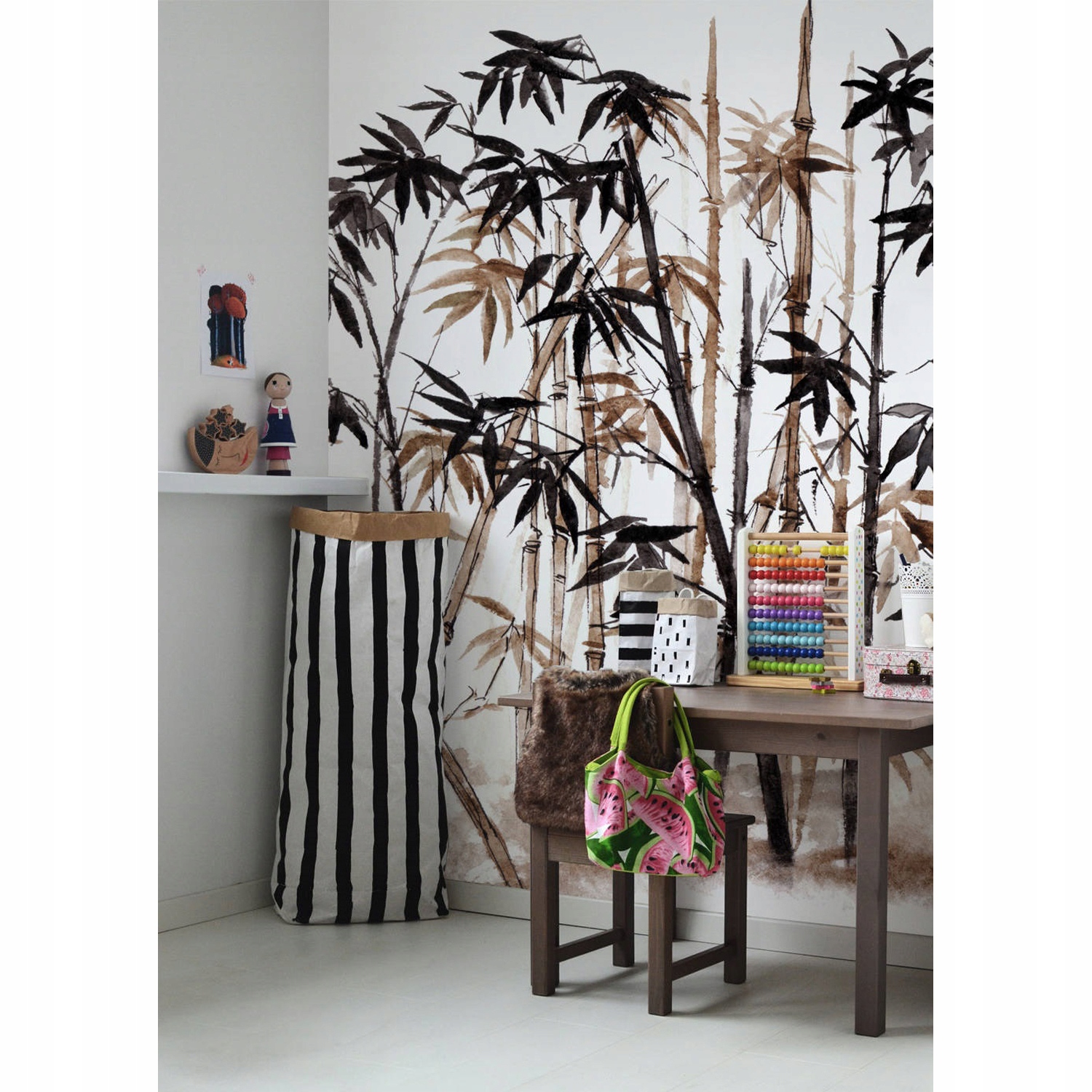 

Fototapeta ścienna Retro wzór bambusa 250x104 cm