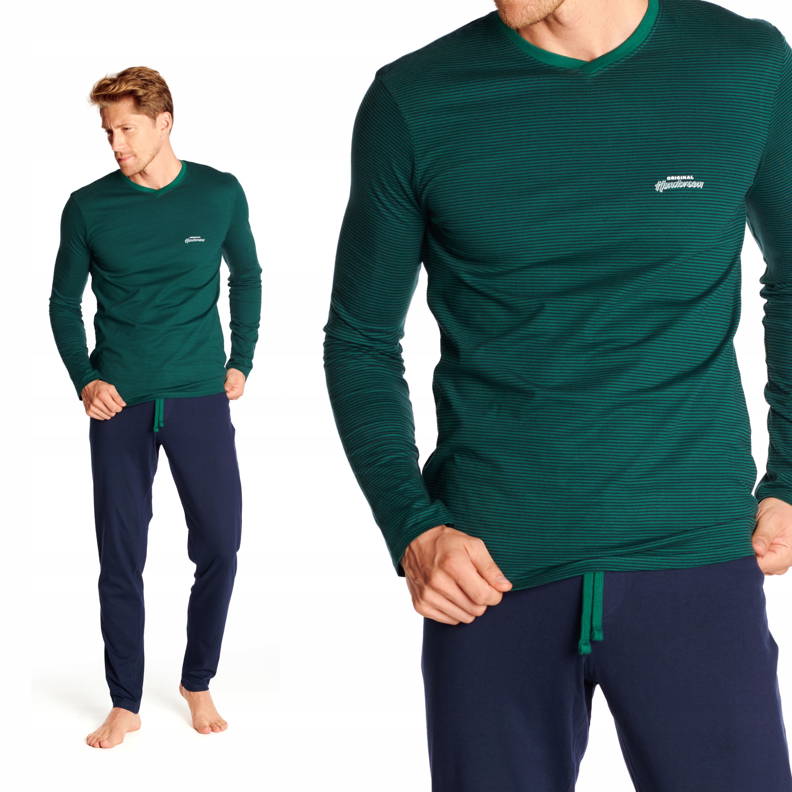 Zion 38367-77 Pánské pyžamo dl. rukáv Henderson rXXL