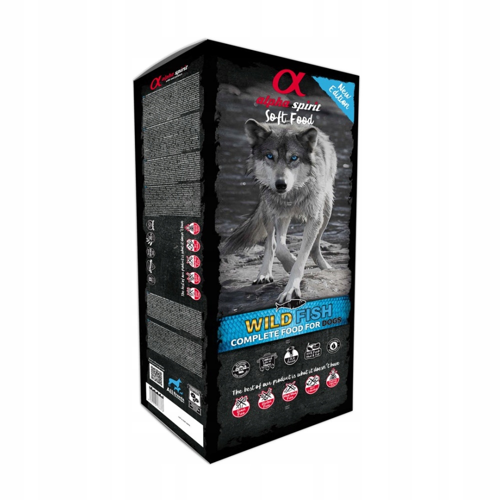 Alpha Spirit Plnohodnotné krmivo pro psy Wildfish 9KG