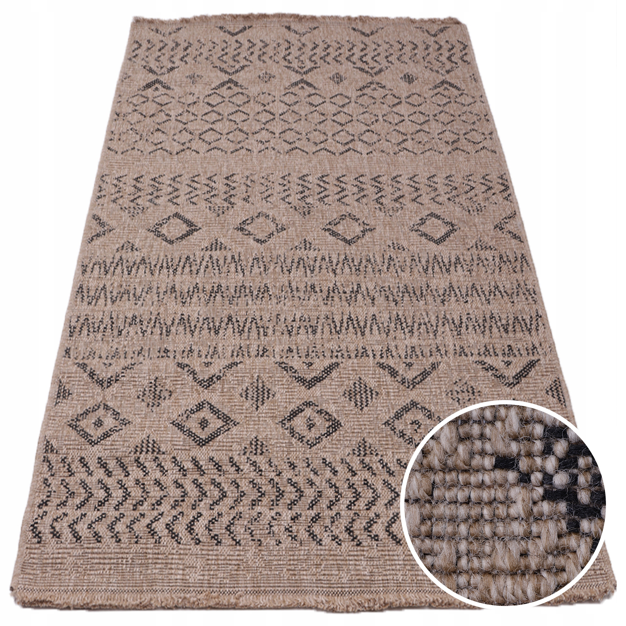 

Nowoczesny Dywan Jak Jutowy 120x170 Indiana