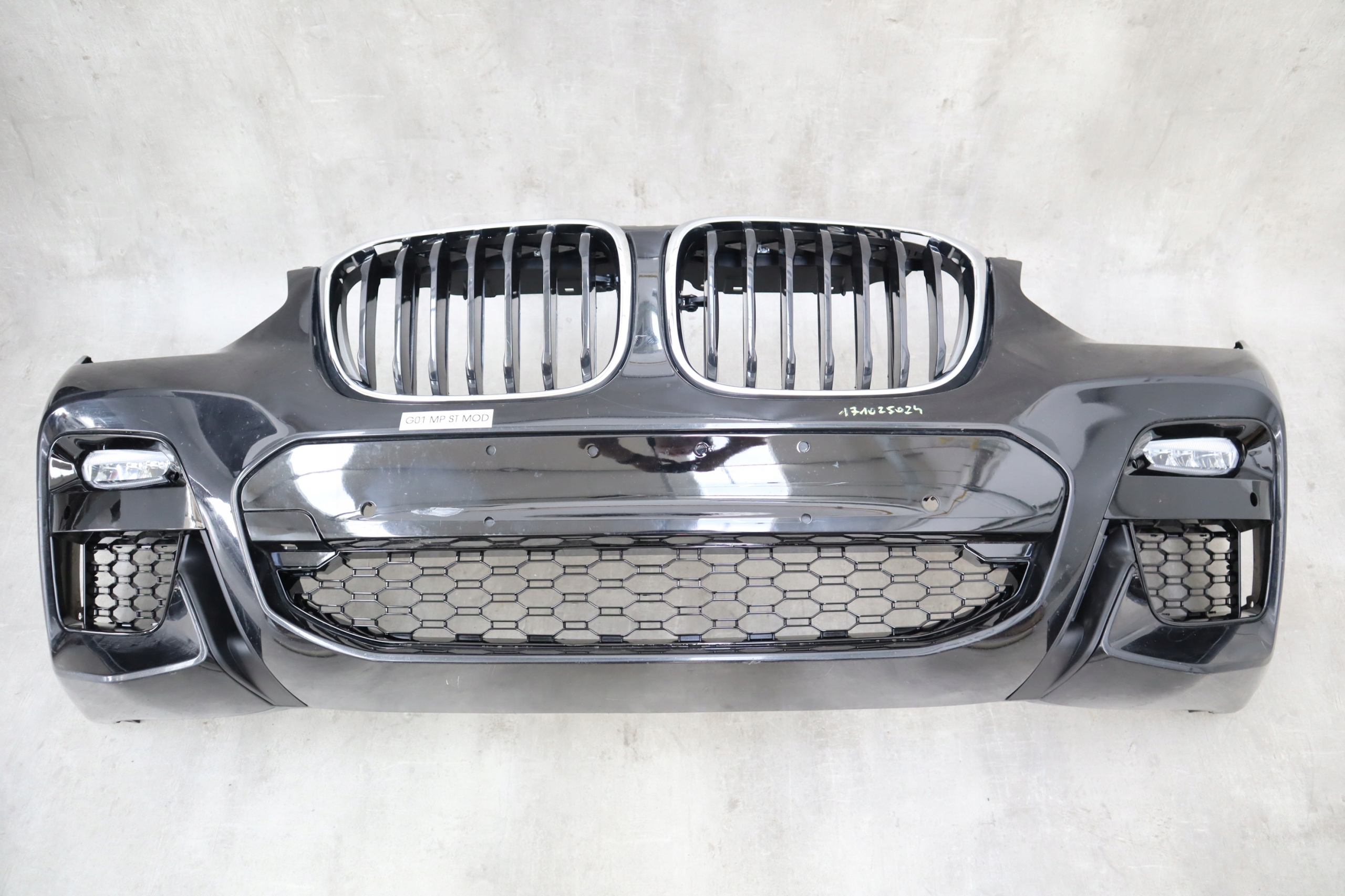 ZDERZAK BMW X3 G01 X4 G02 M PAKIET HALOGENY LED NA PDC PARK ASSIST