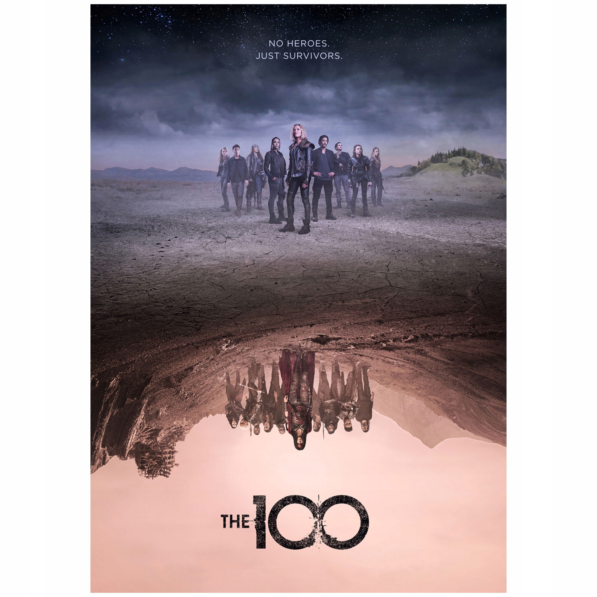 

Plakat The 100 Serial Tv Eliza Taylor Bob Morley