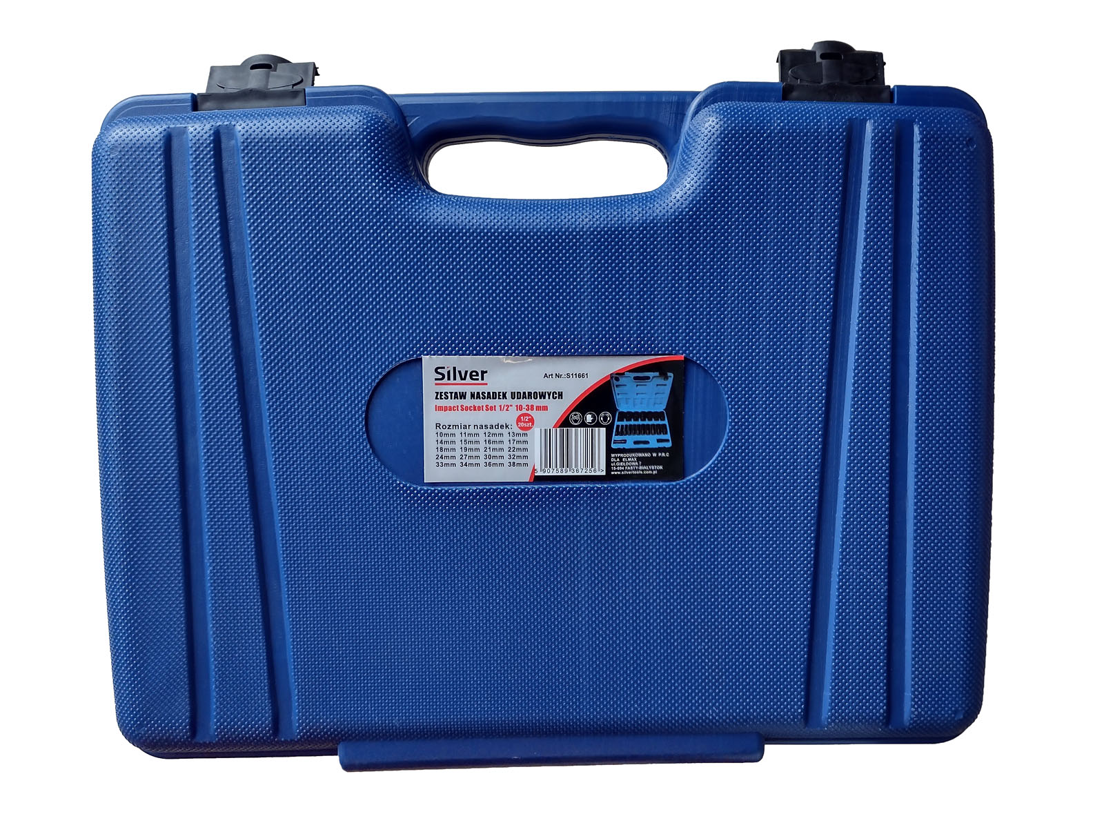 ZESTAW NASADEK UDAROWYCH DŁUGICH 1/2" 20 SZTUK 10-38MM SILVERTOOLS Marka SilverTools