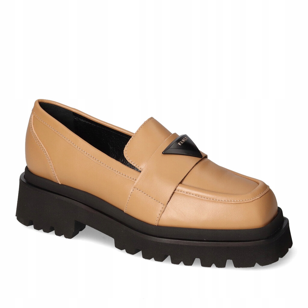 Mokasíny CheBello 2848-299 Béžová lico 36