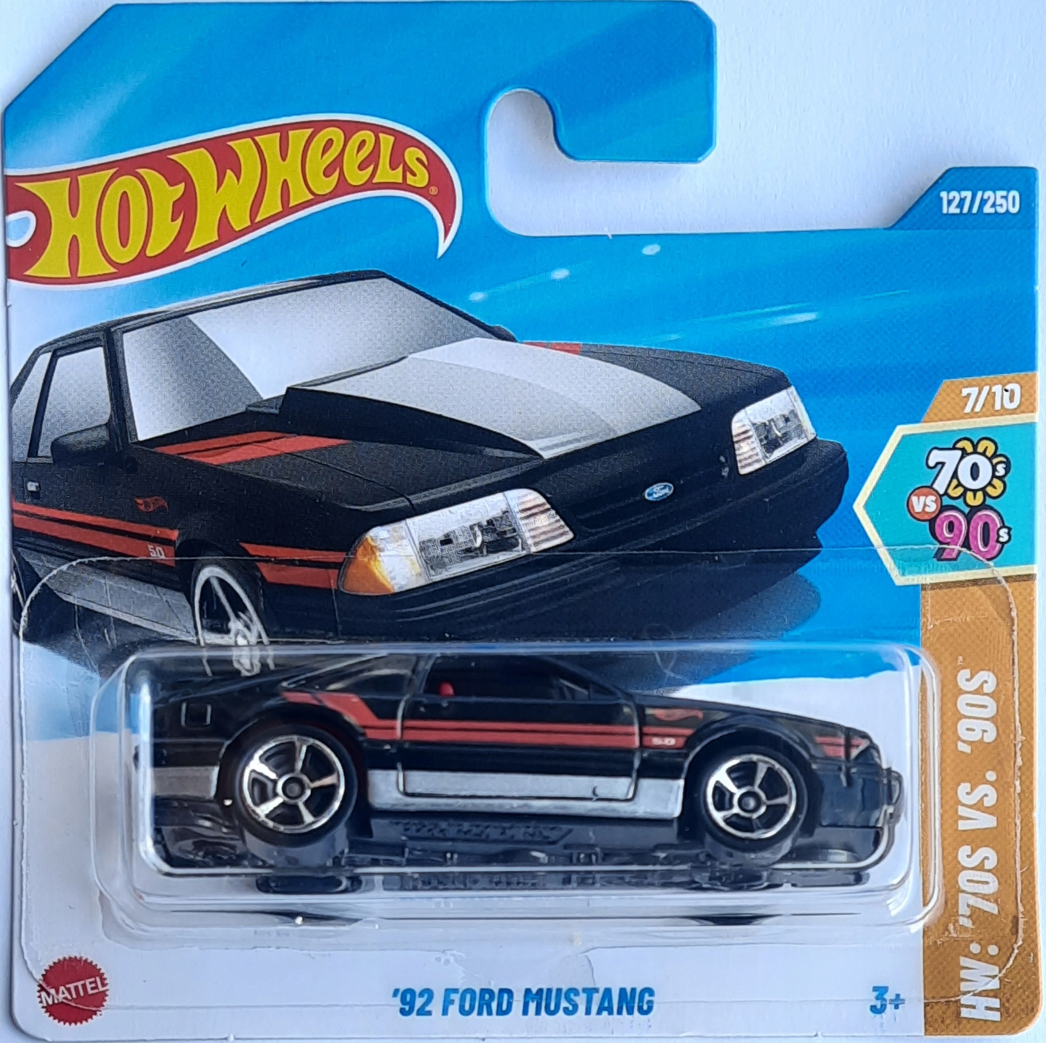 92 FORD MUSTANG Hot Wheels HYY68 127/250 kolekcja (0742990578540