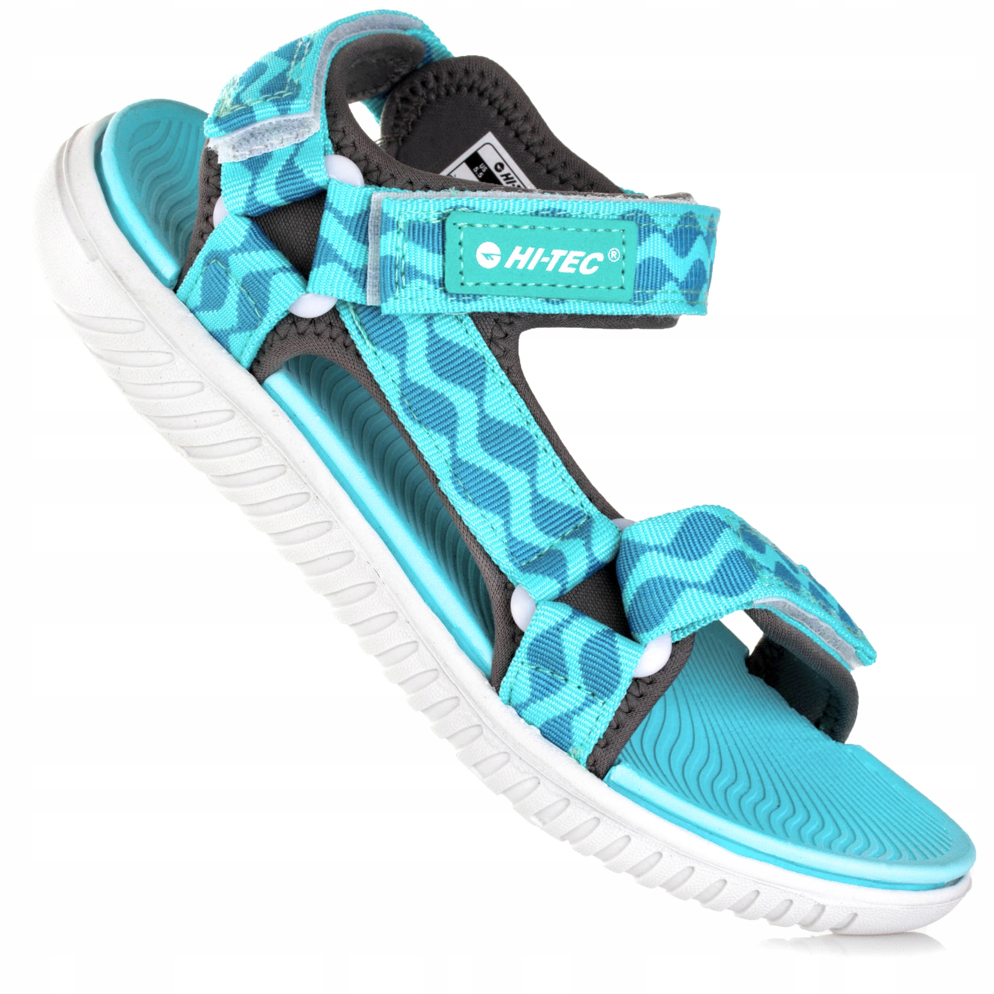 

Sandały damskie Hi-Tec Hanar Grey/light Turquise