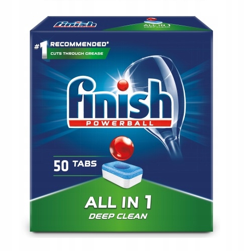 

Finish All in 1 tabletki do zmywarki 50 regularne