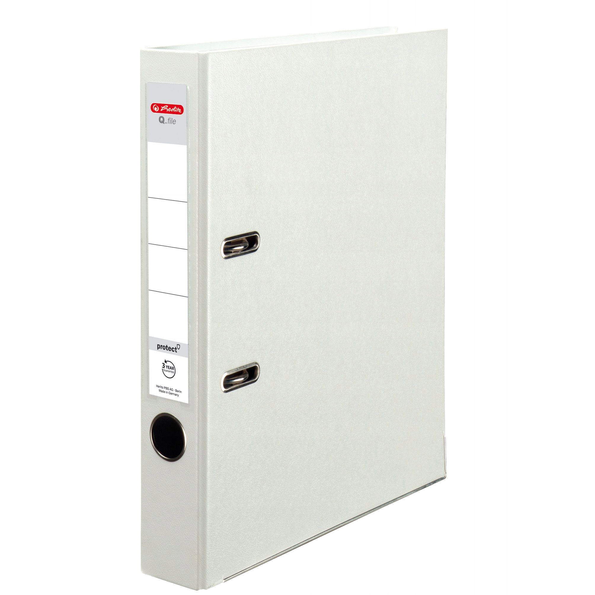 

Segregator A4 Herlitz Q.file 5cm biały