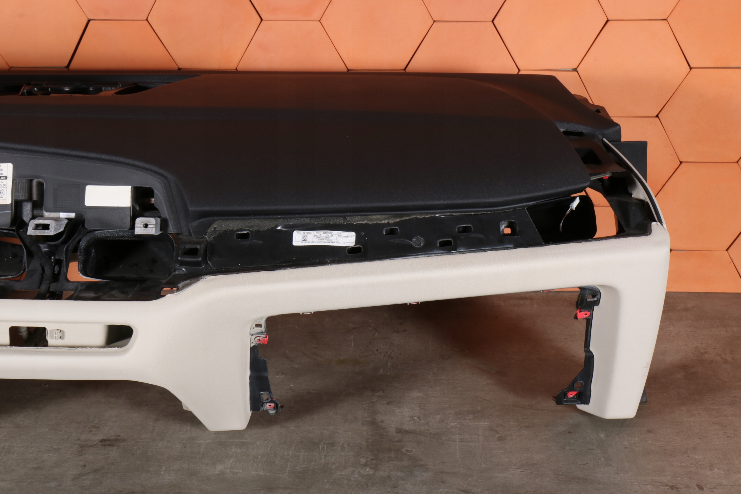 BMW X5 G05 originál dashboard instrument panel console HEAD UP ELFENBEINWEISS