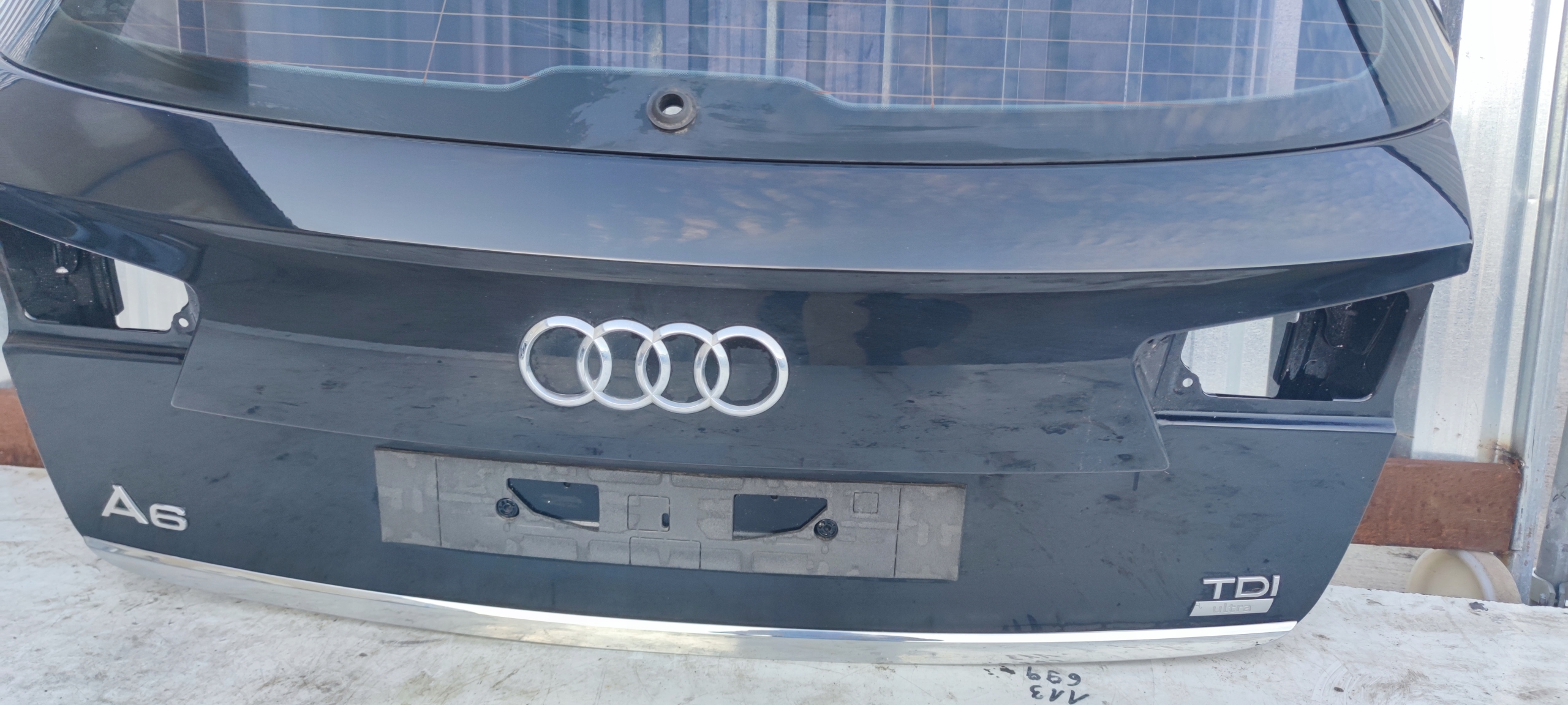boot doors rear part AUDI A6 C7 AVANT/KOMBI LY9B LIFT S LINE original !!!