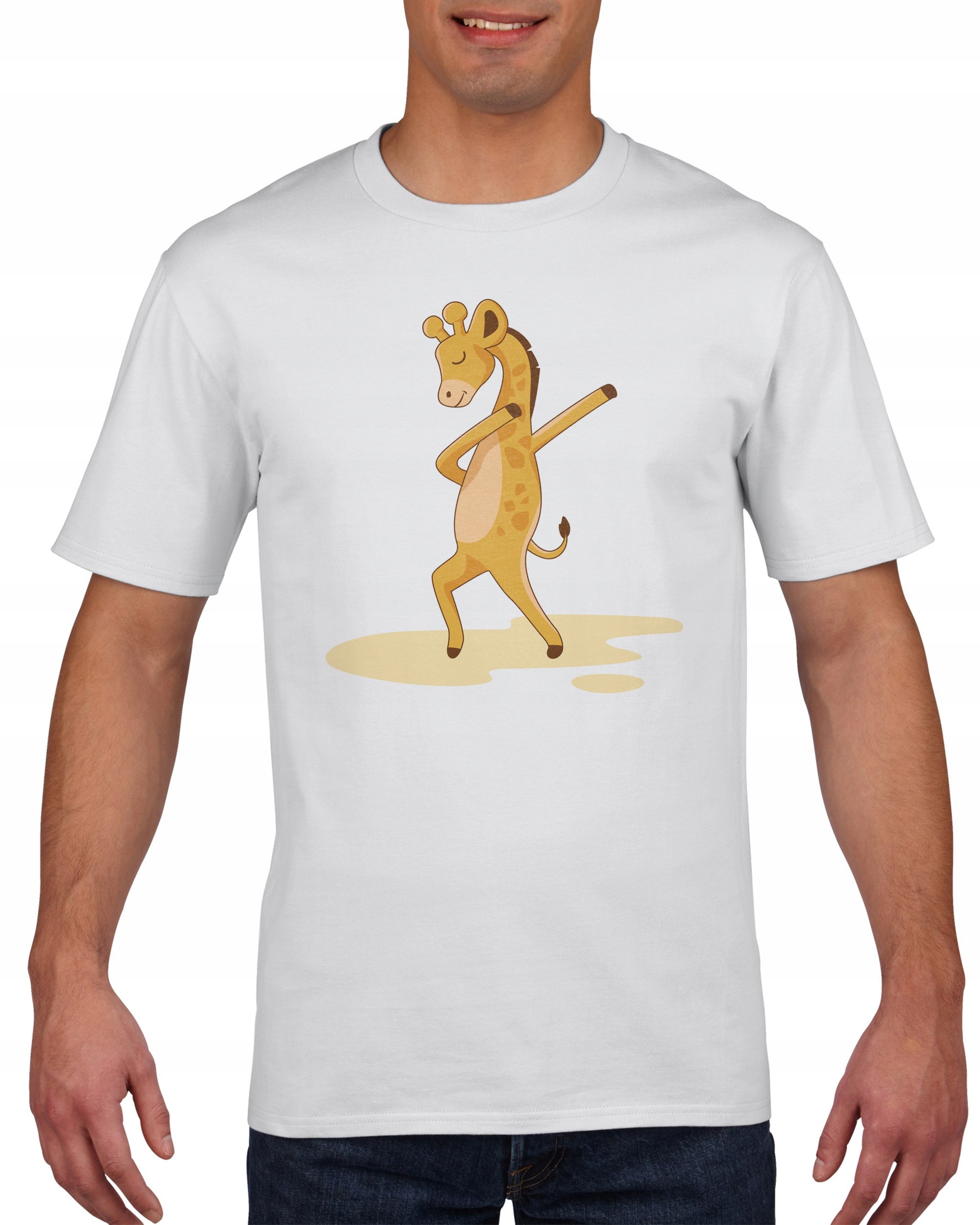 

Koszulka meska Zyrafa Dabbing Giraffe S