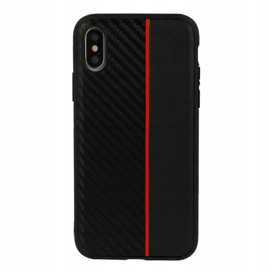 

Moto Carbon Case Sam A715 Samsung A71 czarny z cze