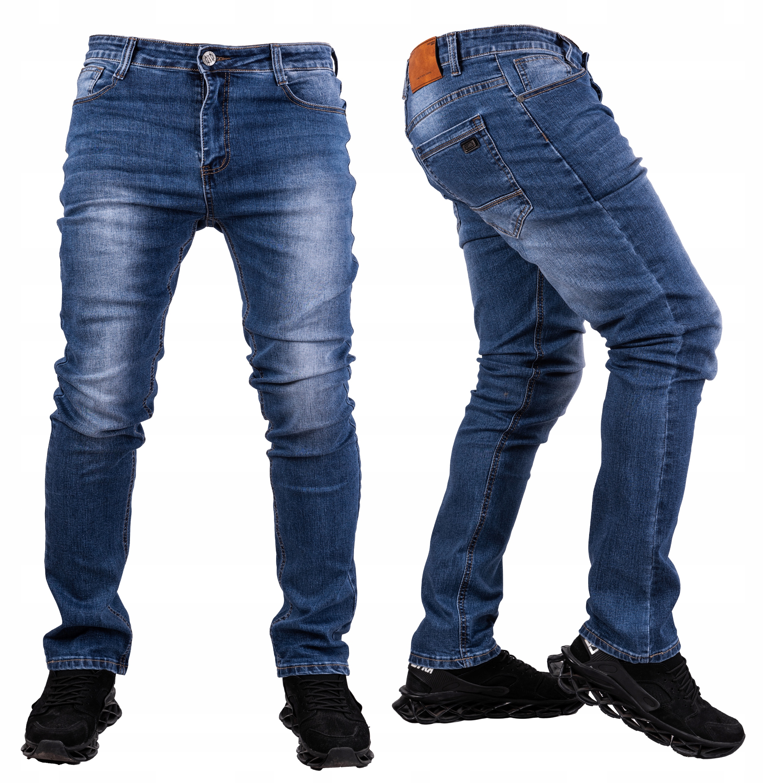 Pánské tmavě modré Džínové kalhoty klasické Jarcu vel. 30